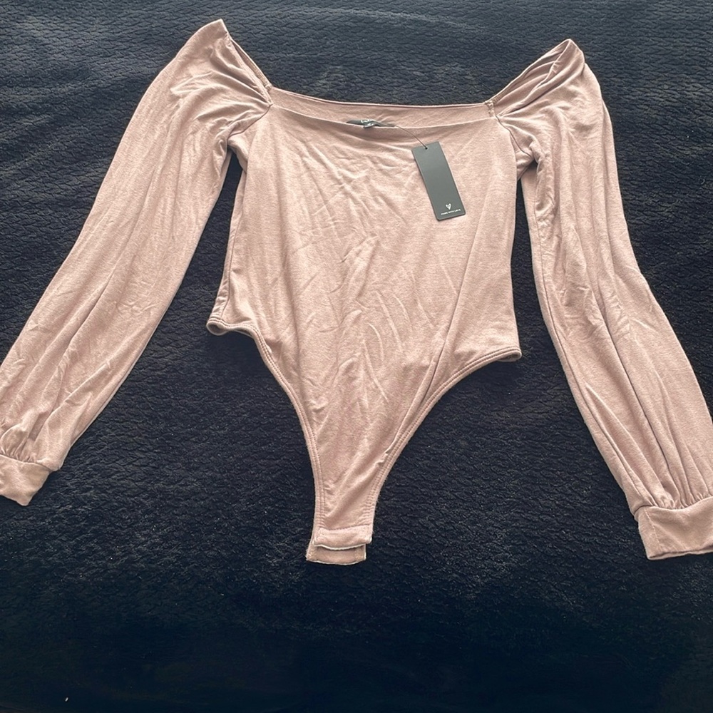 Brown bodysuit nwt